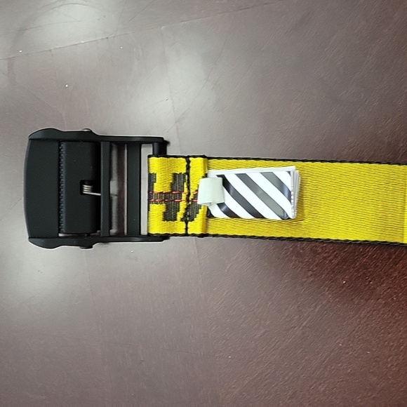 Off-white industrial belt yellow - Picture 4 of 4